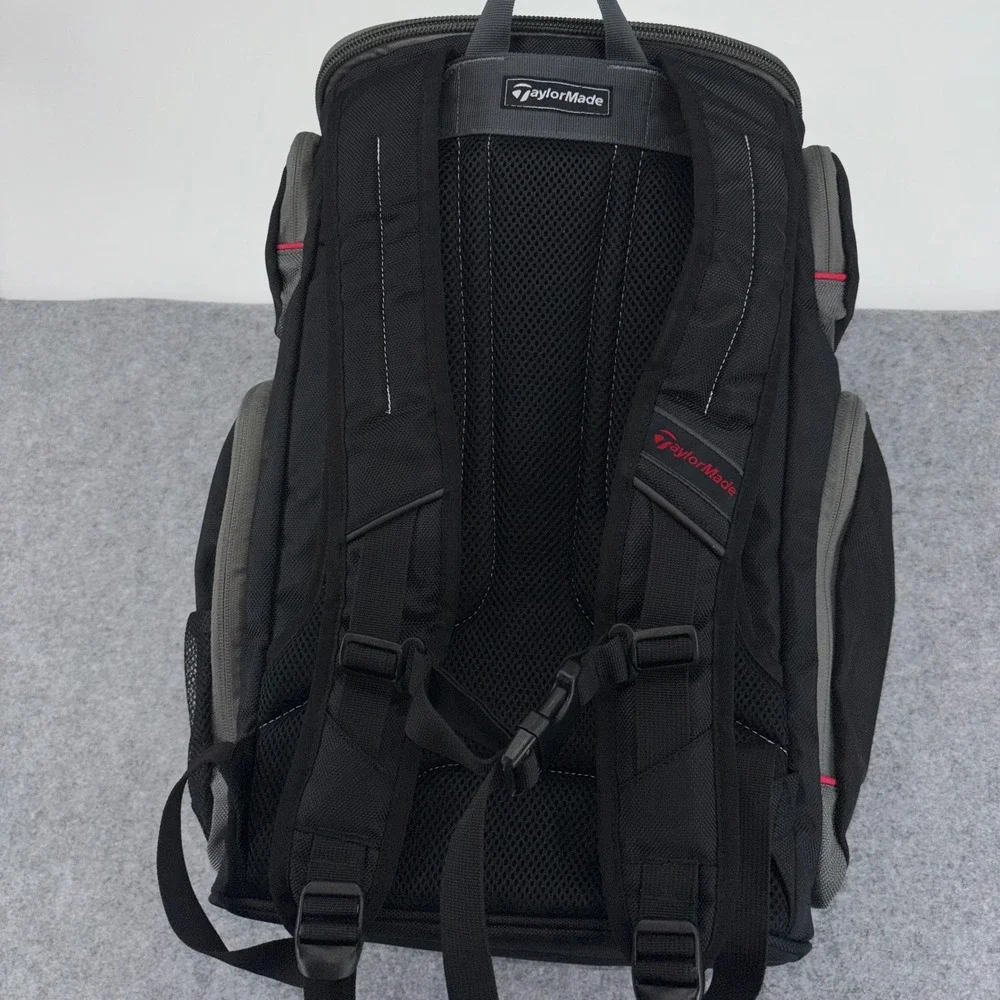 TaylorMade 2015 TM Players Valero Backpack Black Grey Golf Laptop Bag B1151901